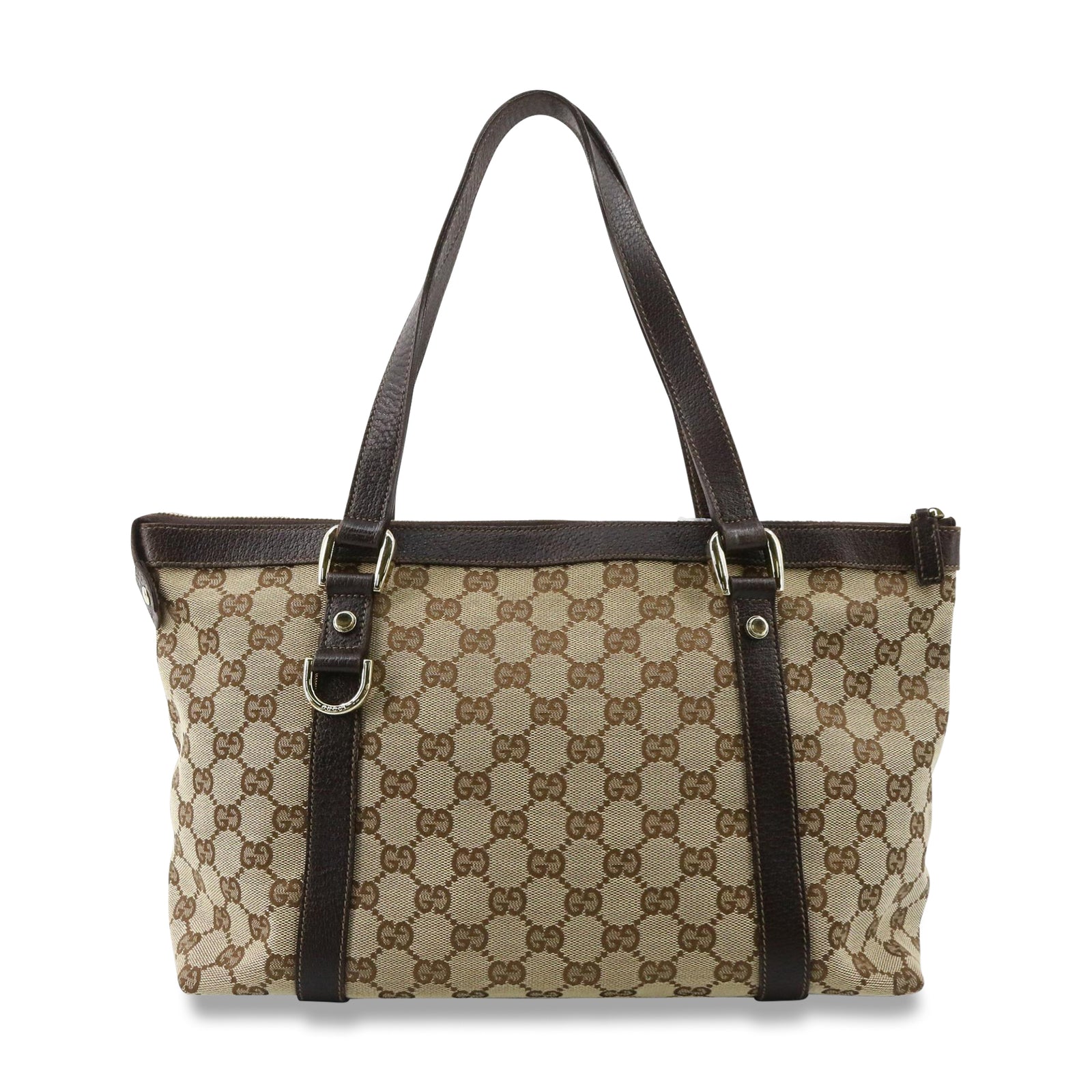 Abbey zip tote