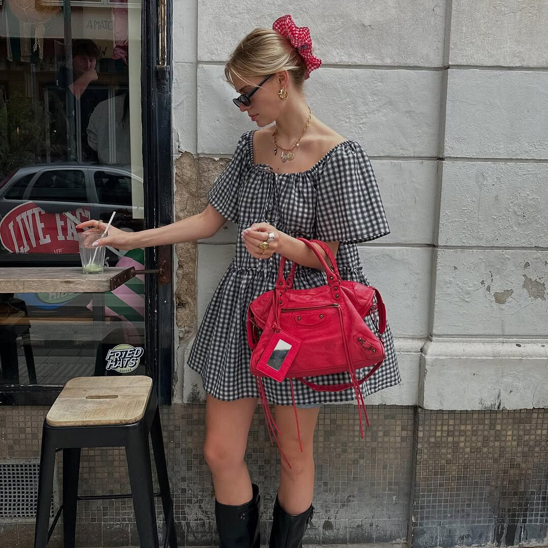 Balenciaga City Black Leather