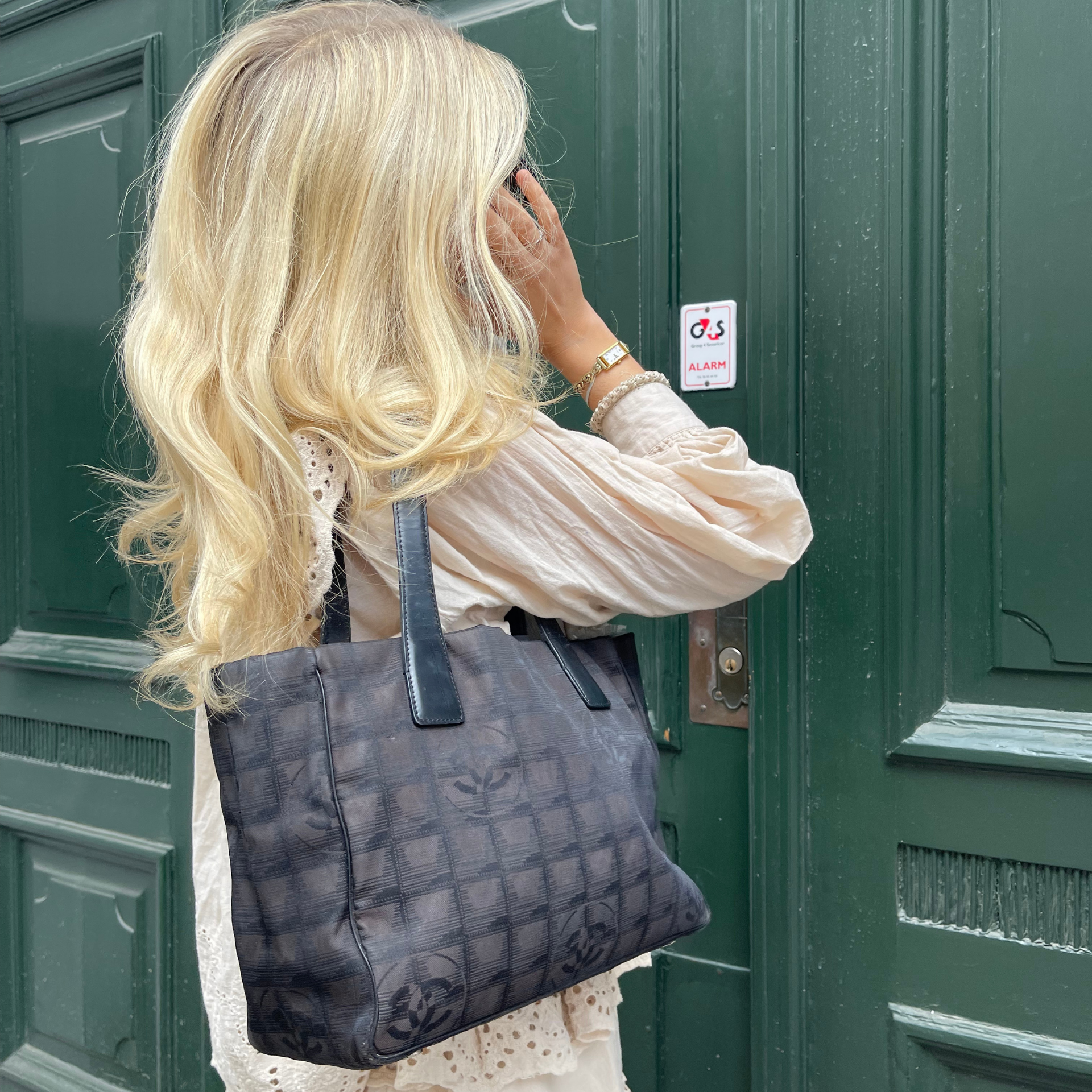Small New Travel Line Tote