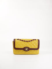 Two Tone Flap Bag