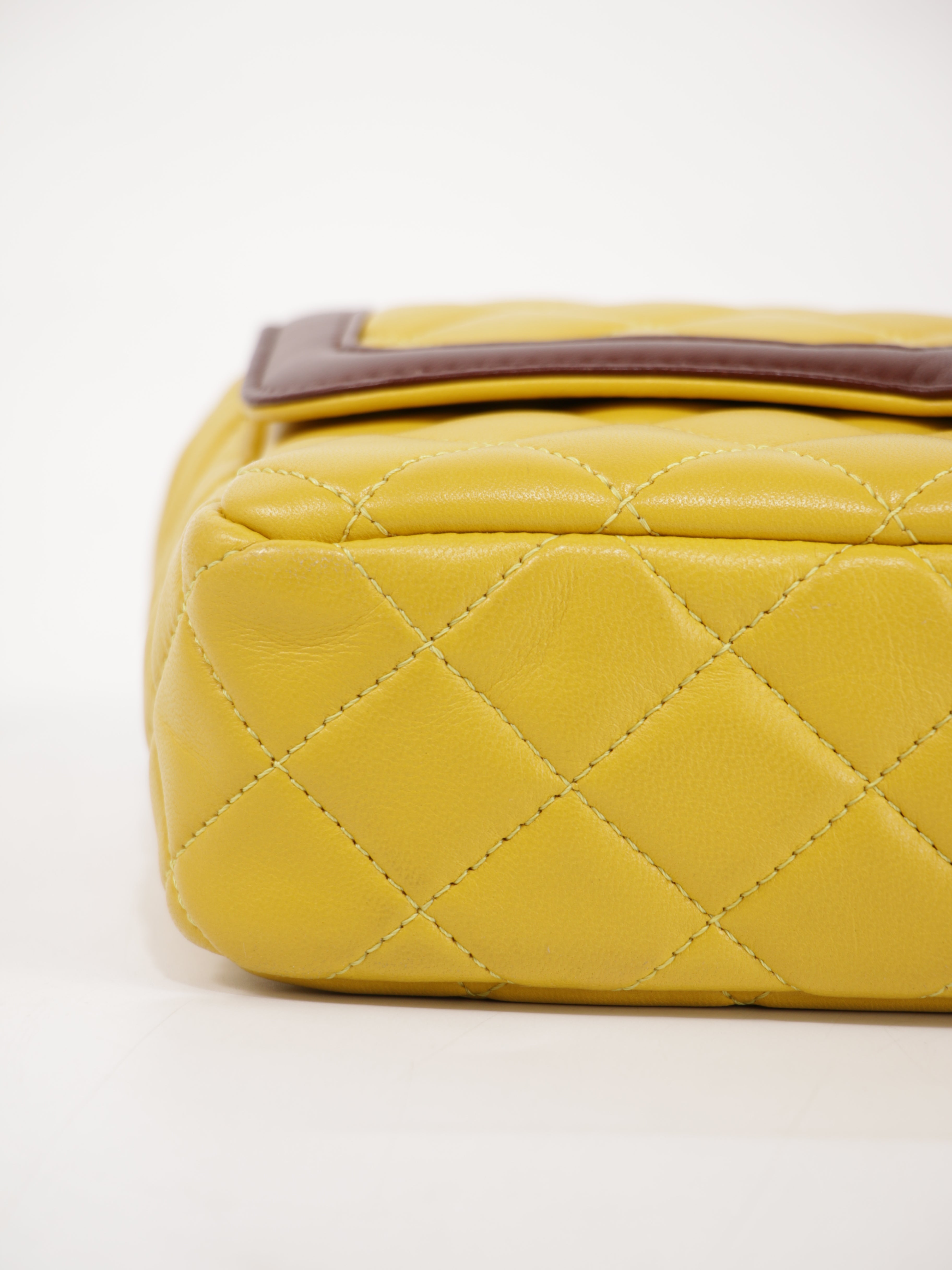 Two Tone Flap Bag