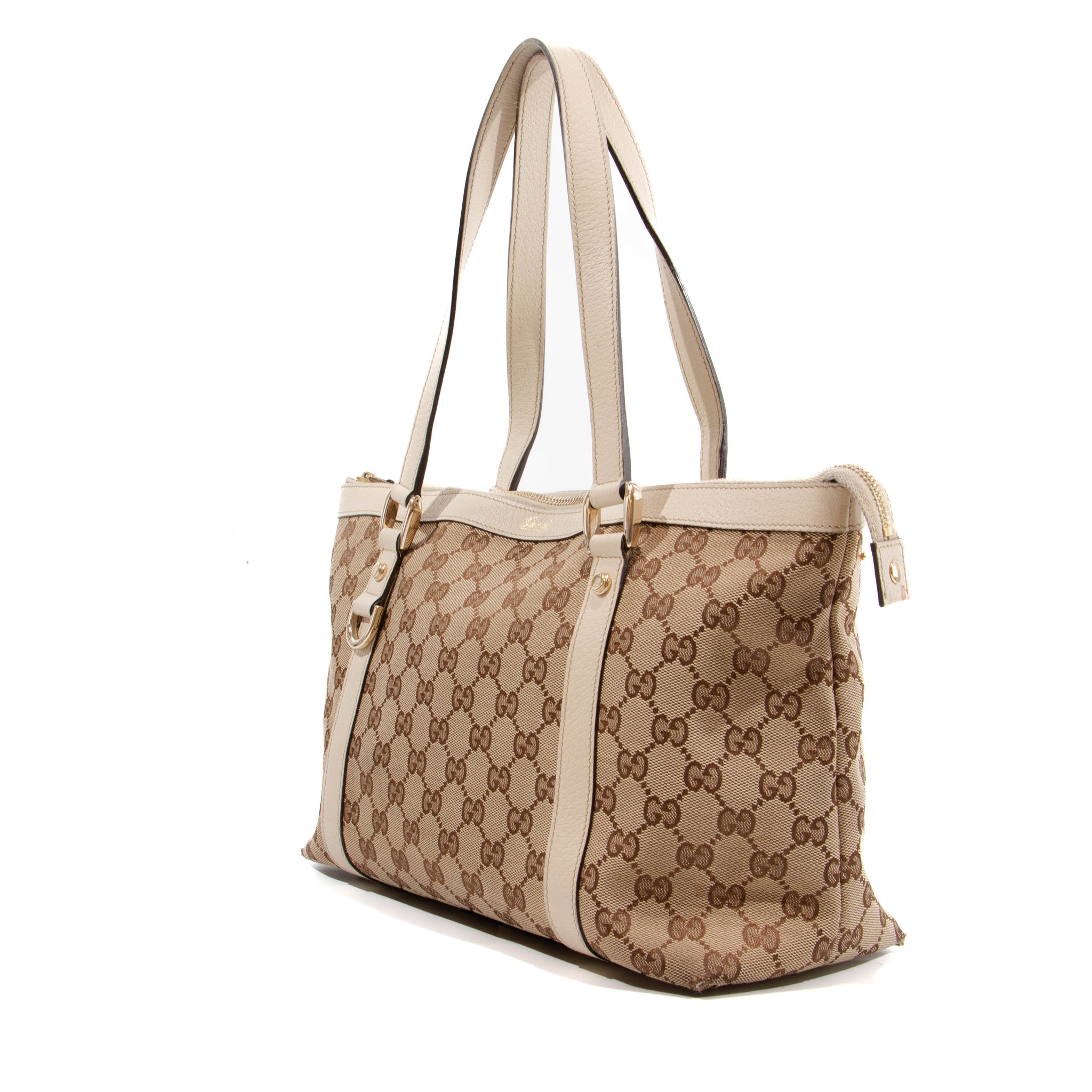 Abbey zip tote