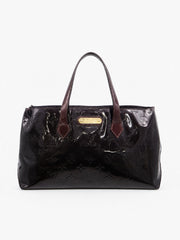 Louis Vuitton Wilshire PM Bordeaux Vernis leather