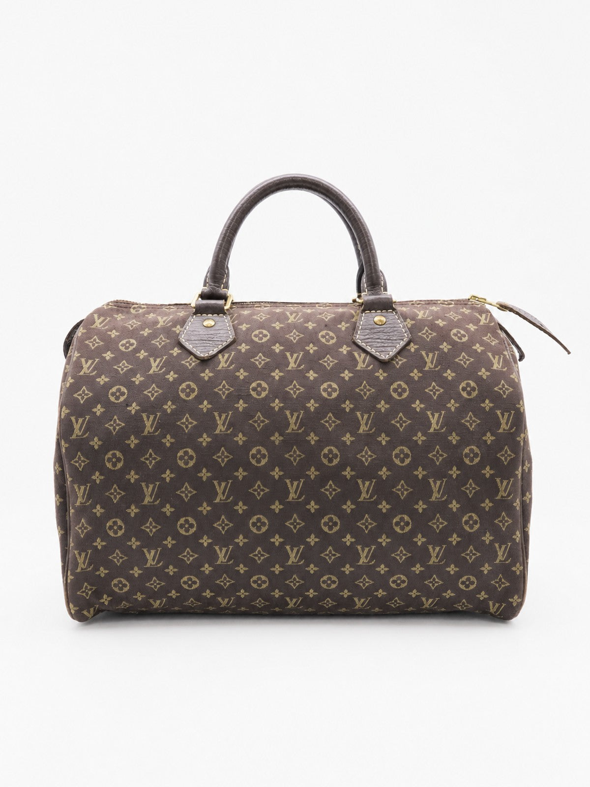 Louis Vuitton Speedy 30 Brown Fabric