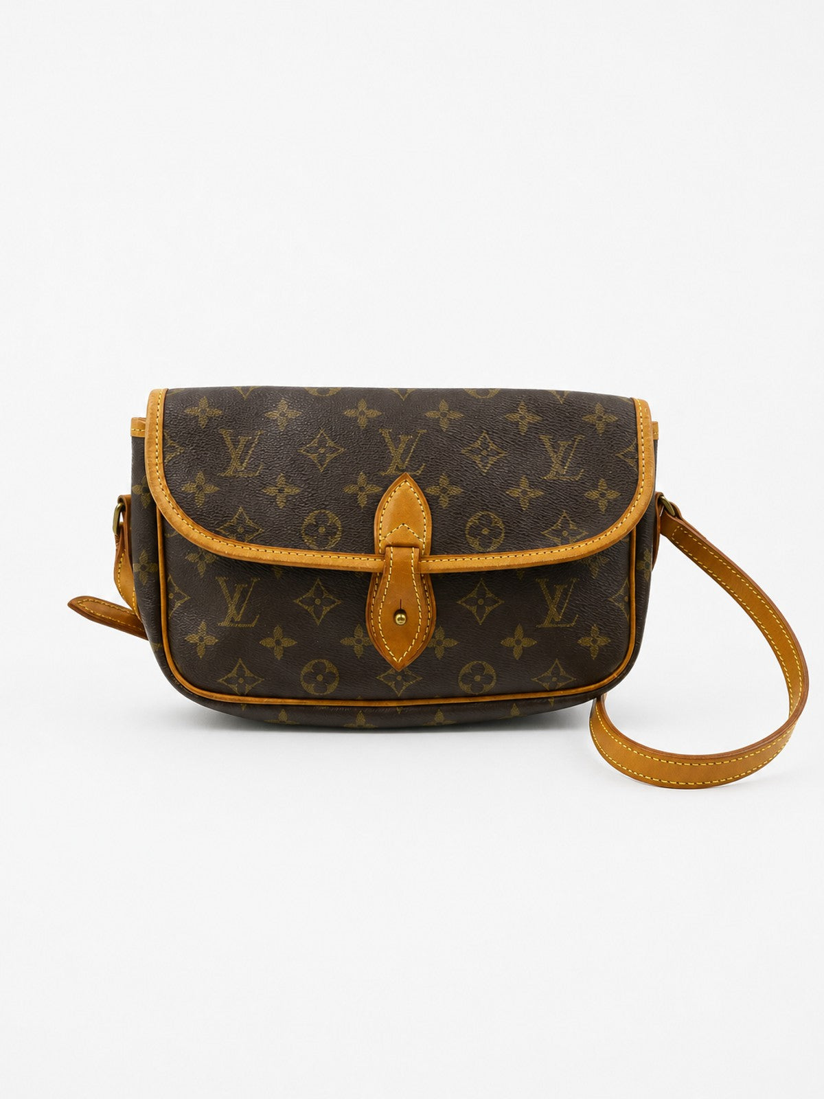 Louis Vuitton Gibeciere PM Brown Canvas