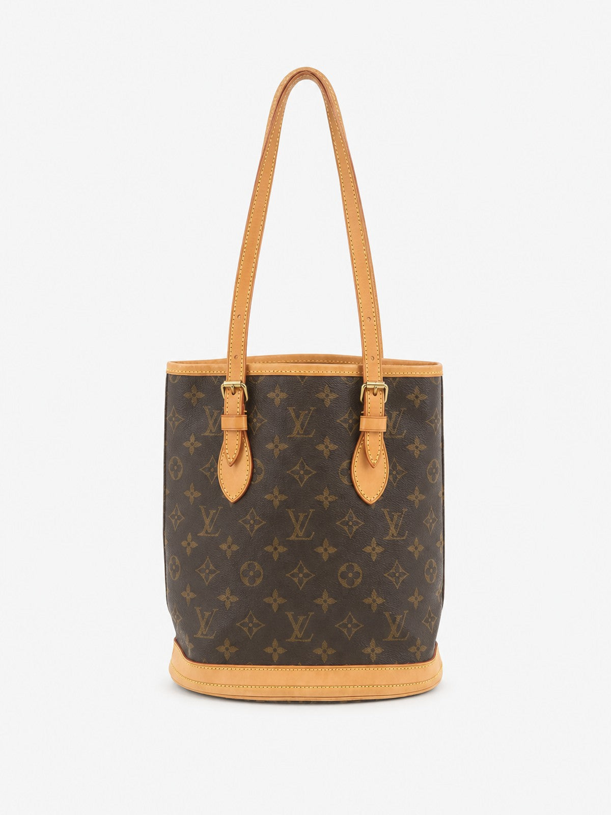 Louis Vuitton Mini Bucket Brown Canvas