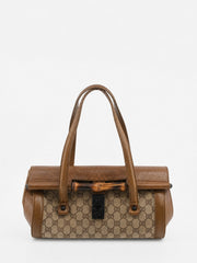Gucci Bamboo Bullet Brown Canvas