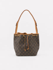 Louis Vuitton Petit Noé Brown Canvas