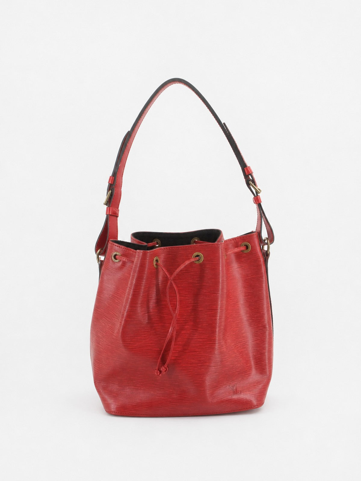Louis Vuitton Petit Noé Red Epi leather