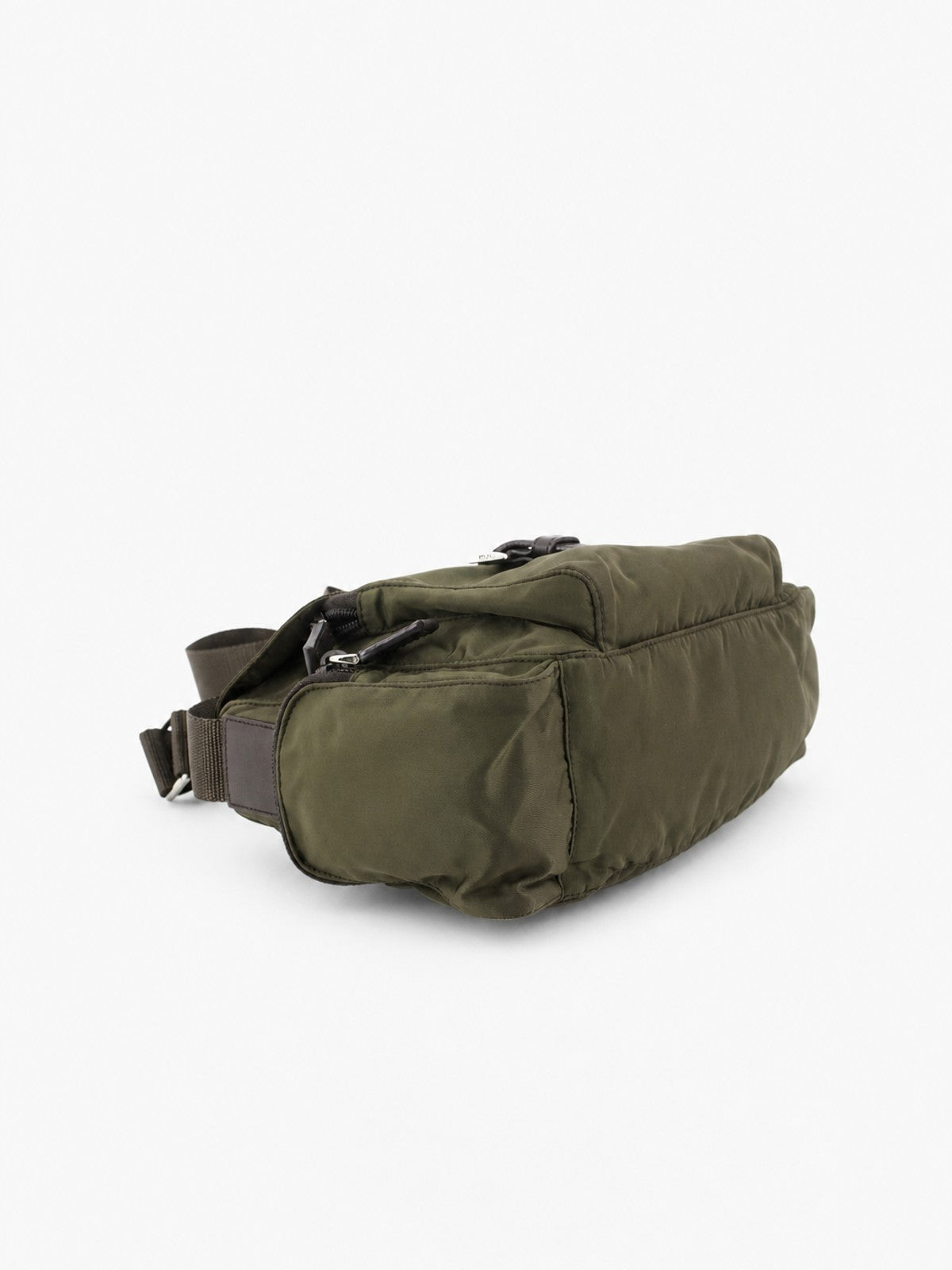 Prada Single Buckle Messenger