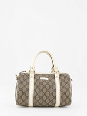 Gucci Boston 25 Brown Canvas