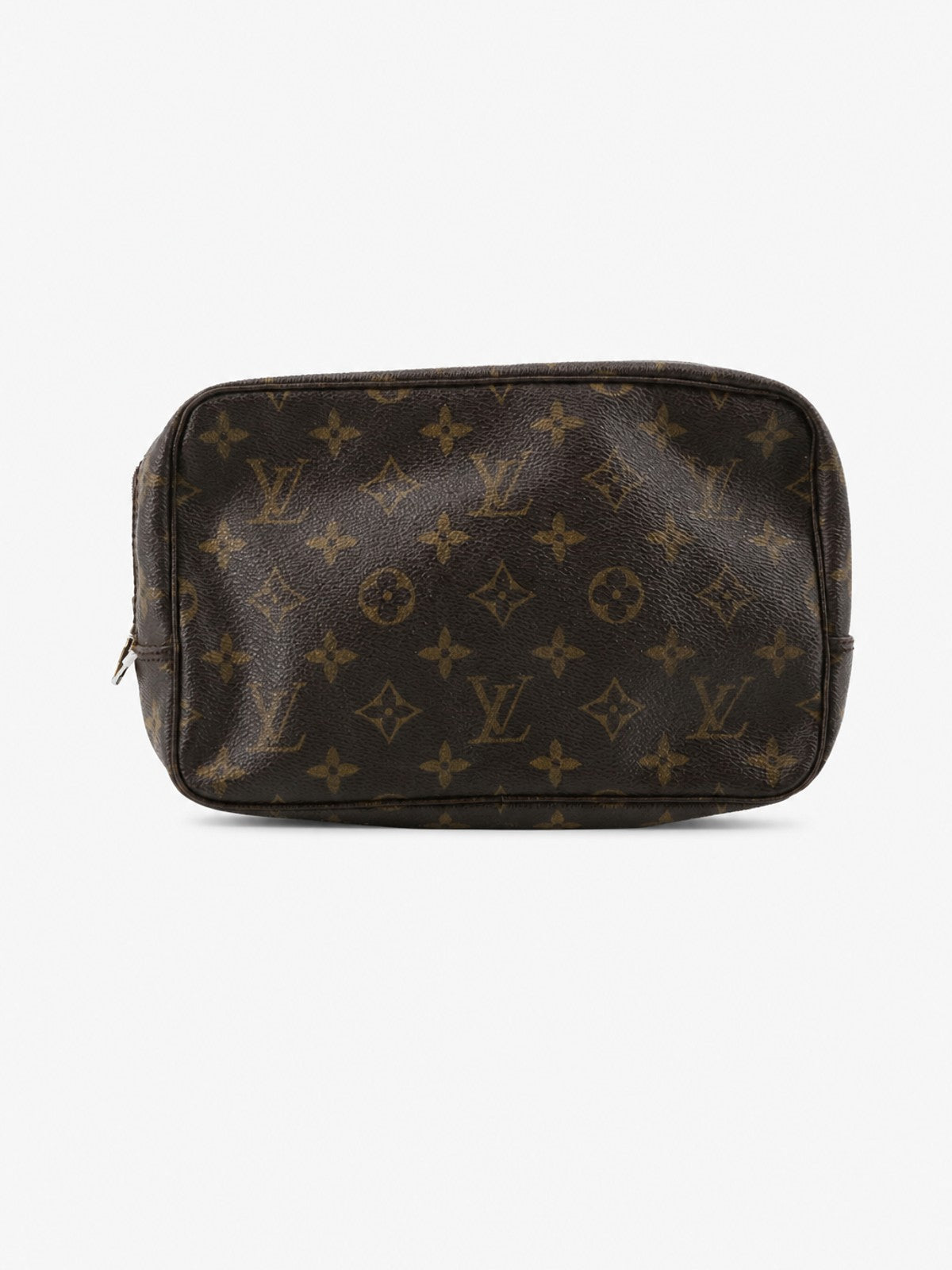 Louis Vuitton Cosmetic Pouch Brown Canvas