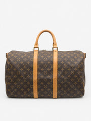 Louis Vuitton Keepall 45 Brown Canvas