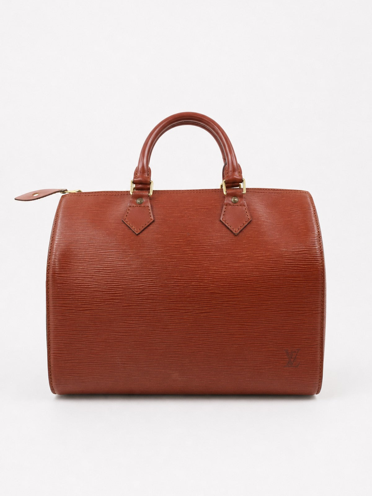 Louis Vuitton Speedy 30 Brown Epi leather