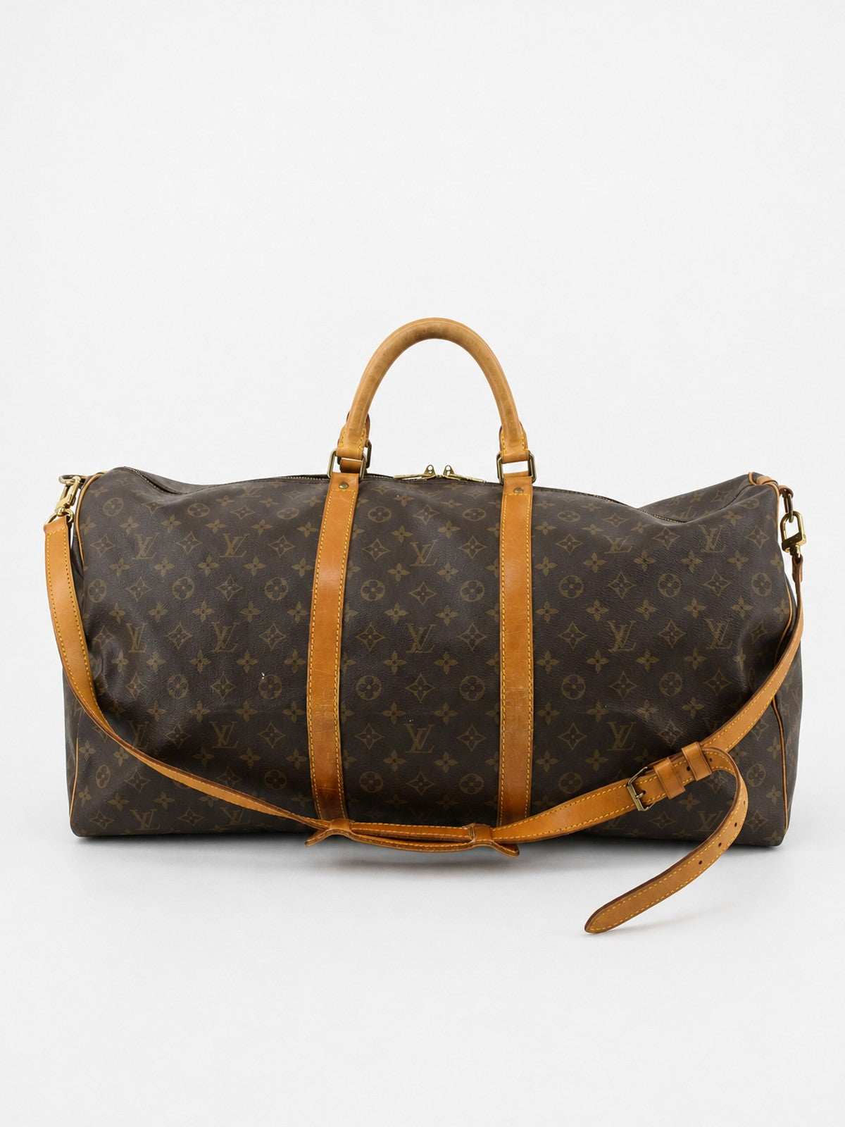 Louis Vuitton Keepall 60 Brown Canvas