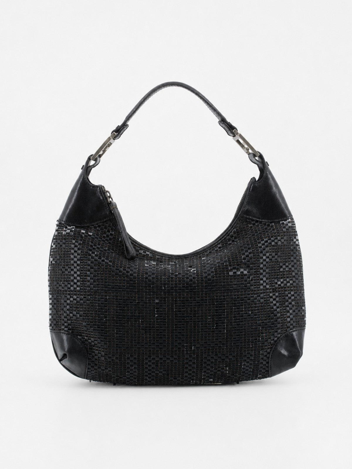 Fendi Shoulder Bag Black Leather