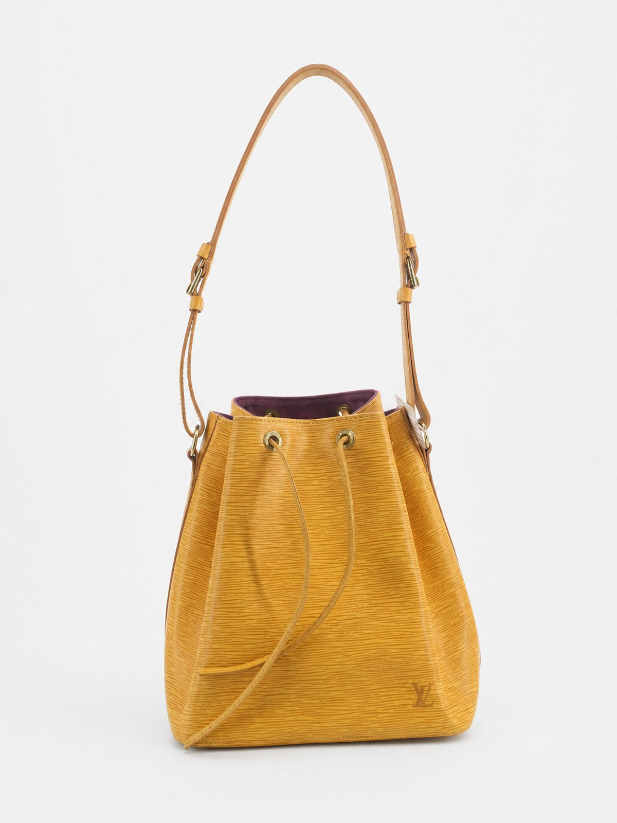 Louis Vuitton Petit Noé Yellow Epi leather