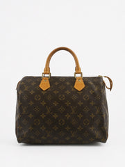 Louis Vuitton Speedy 30 Brown Canvas