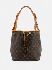 Louis Vuitton Petit Noé Brown Canvas
