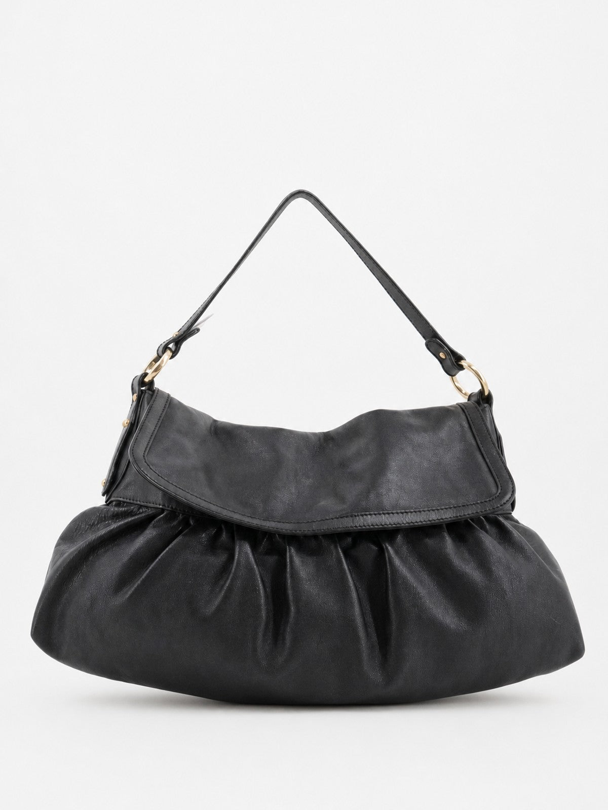 Fendi Chef Flap Black Leather