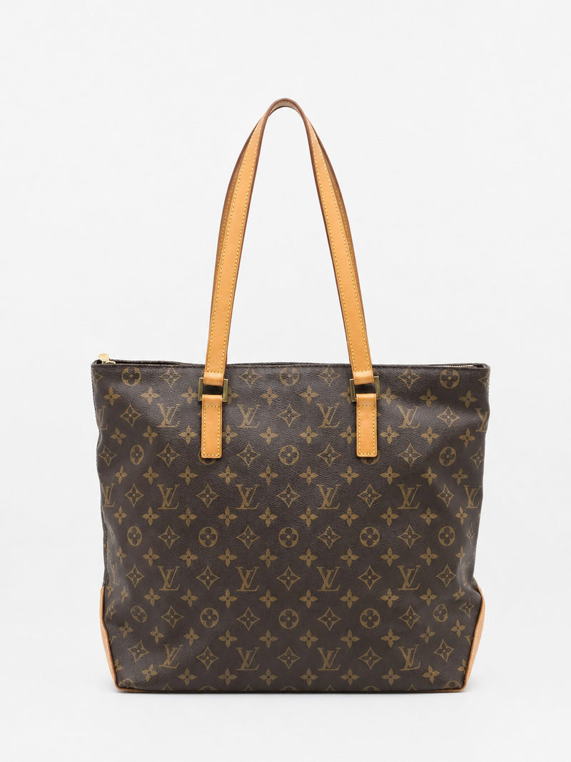 Louis Vuitton Cabas Mezzo Brown Canvas