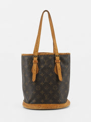 Louis Vuitton Mini Bucket Brown Canvas