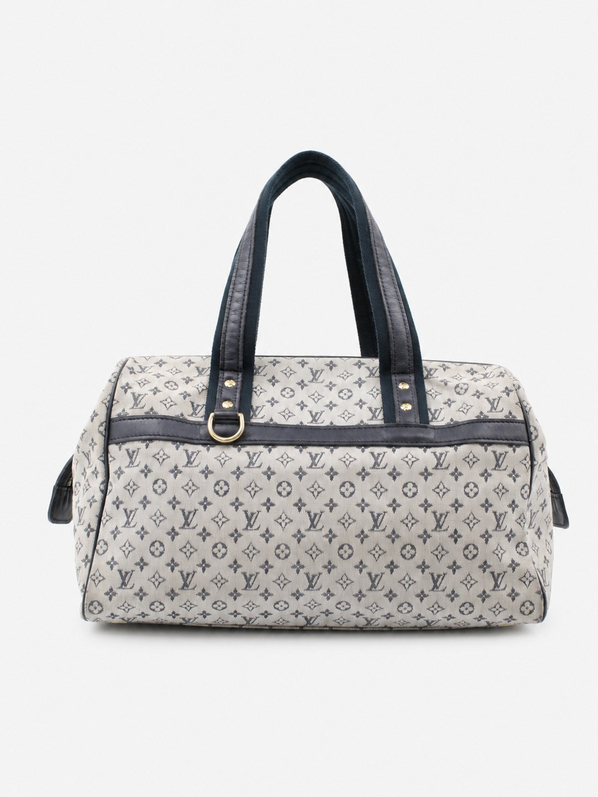 Louis Vuitton Josephine MM Blue Fabric