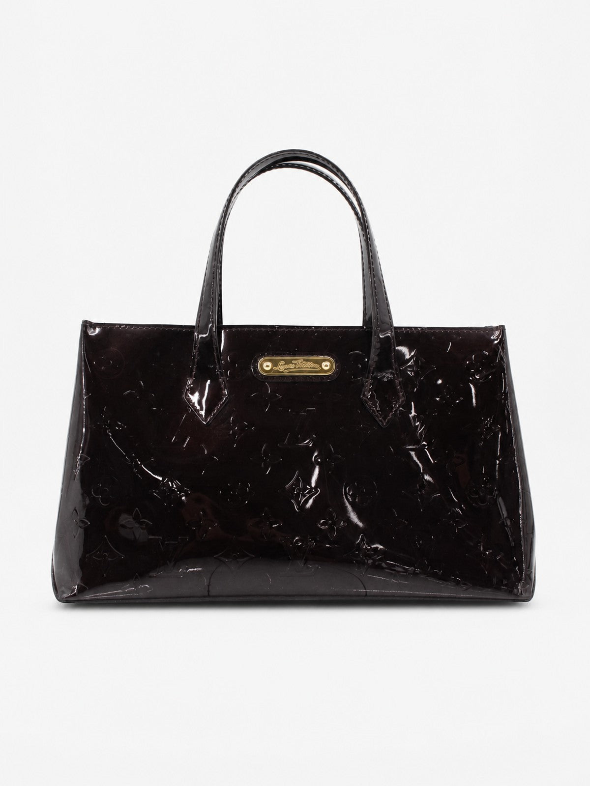 Louis Vuitton Wilshire PM Bordeaux Vernis leather