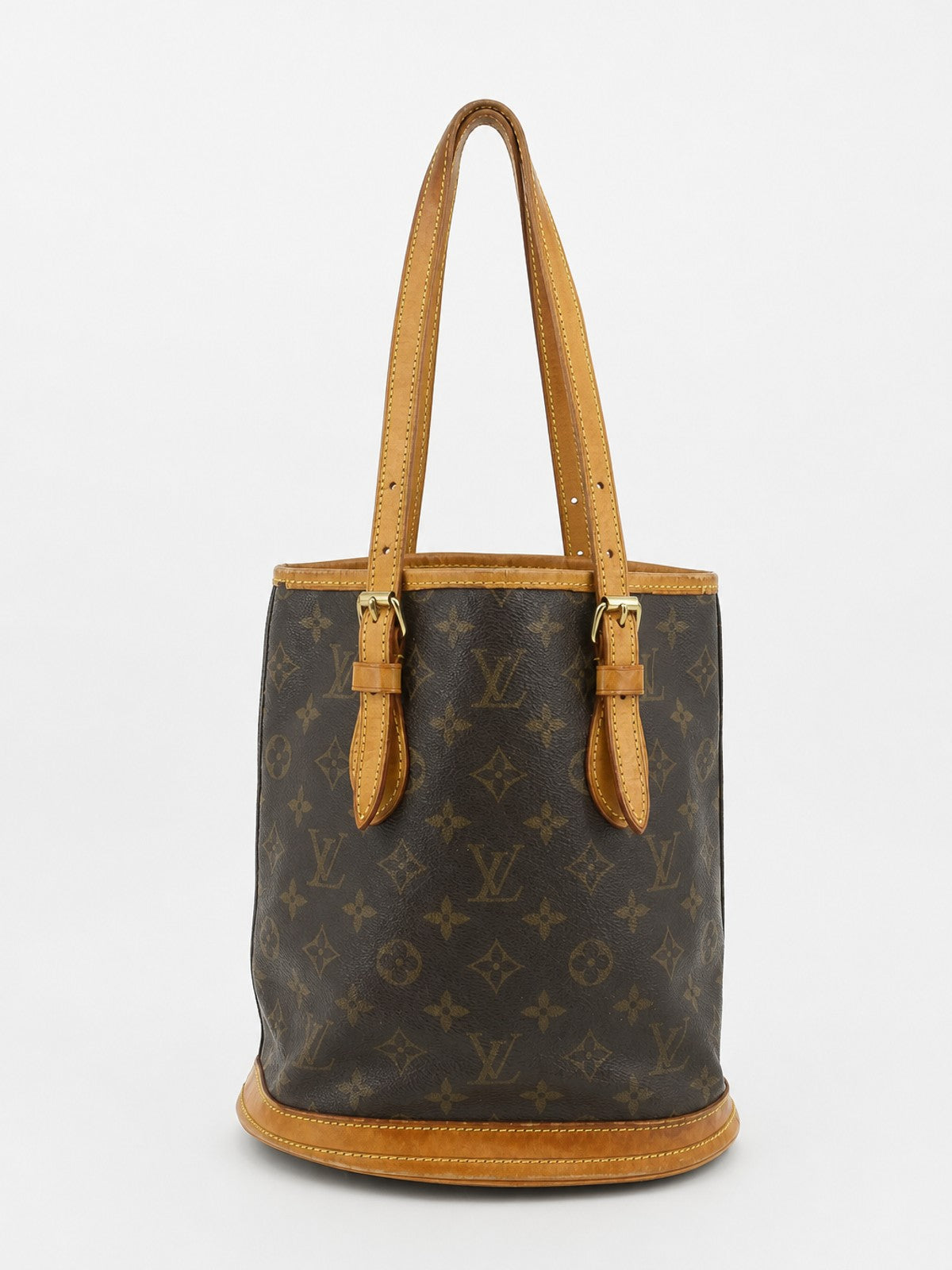 Louis Vuitton Mini Bucket Brown Canvas