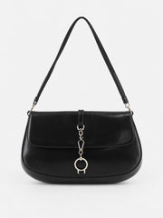 Prada Shoulder Bag Black Leather
