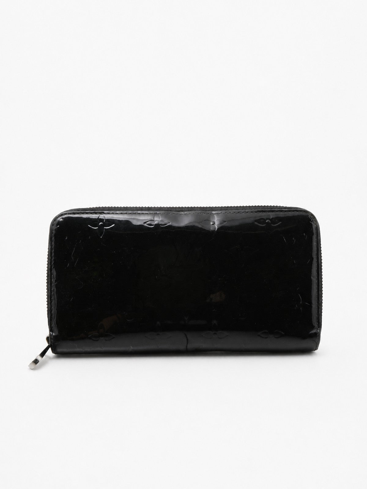 Louis Vuitton Wallet Black Vernis leather