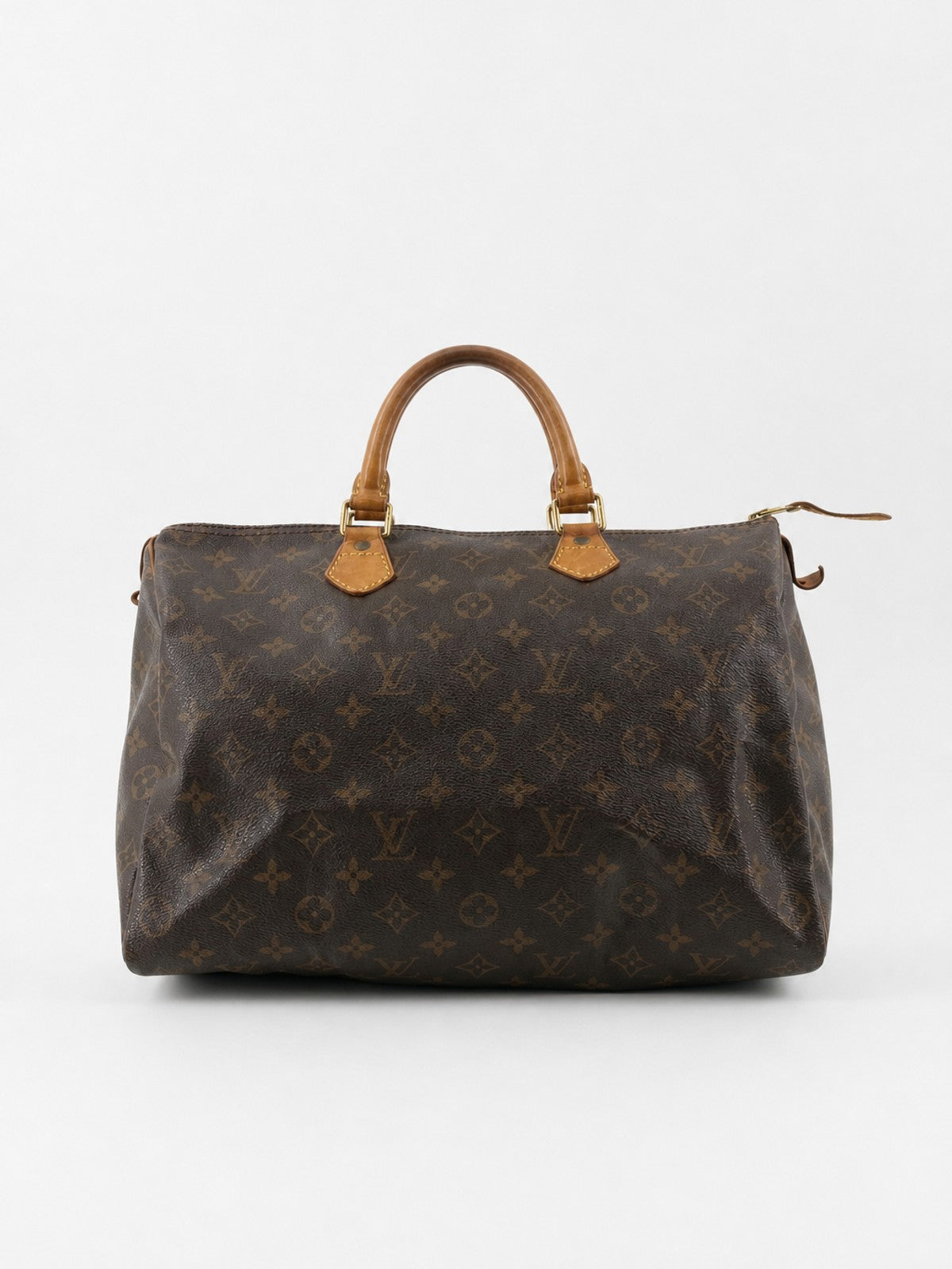 Louis Vuitton Speedy 35 Brown Canvas
