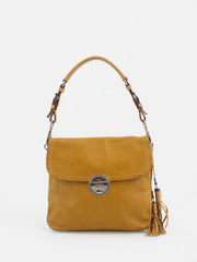 Prada Shoulder Bag Brown Leather