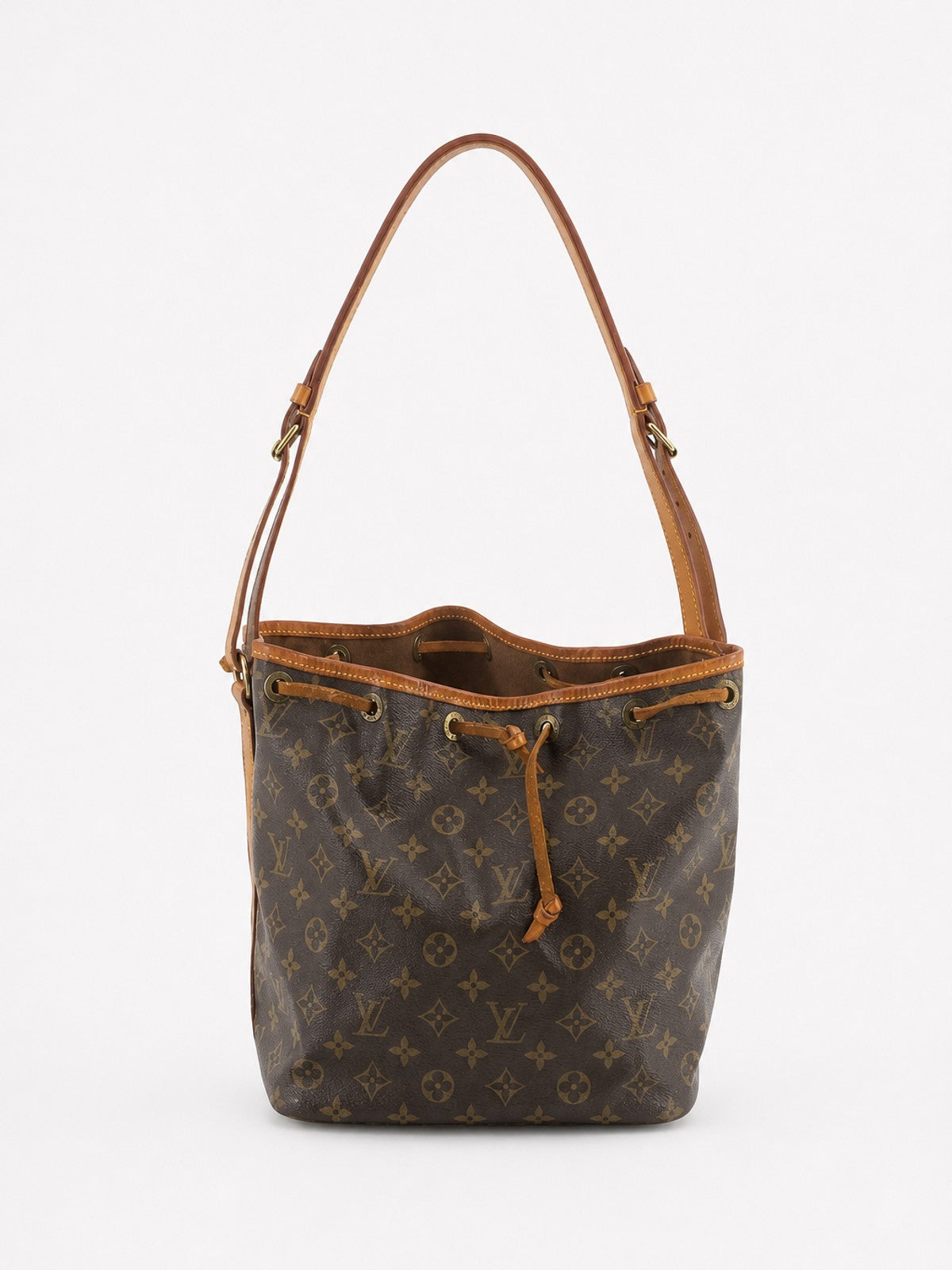 Louis Vuitton Petit Noé Brown Canvas