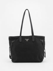 Prada Shoulder Bag Black Soft nylon