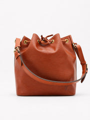 Louis Vuitton Petit Noé Brown Epi leather